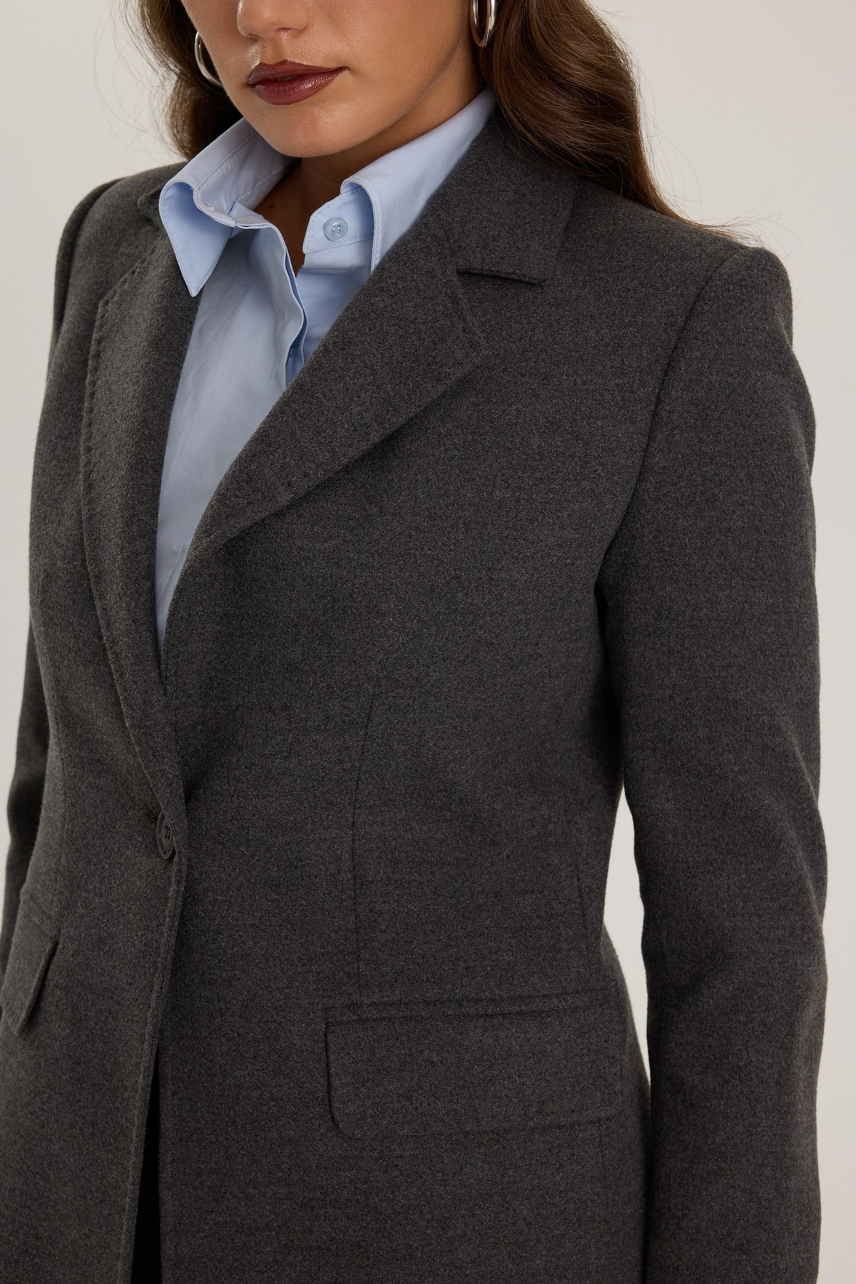 Winter Poise Coat Antrasit