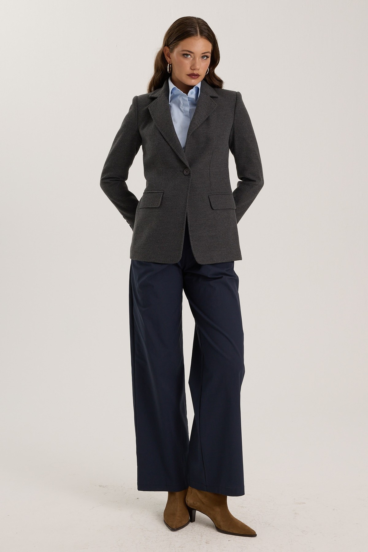 Winter Poise Coat Antrasit