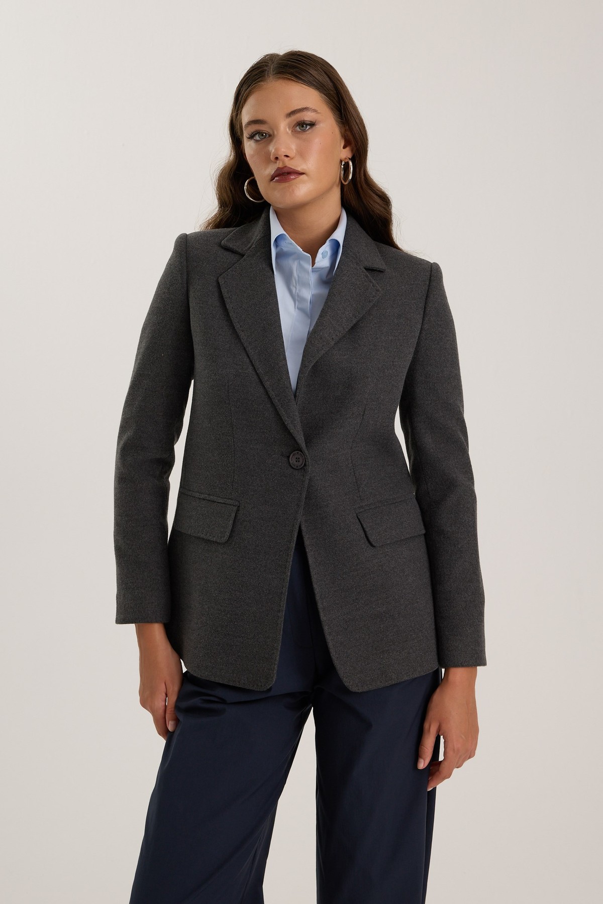 Winter Poise Coat Antrasit