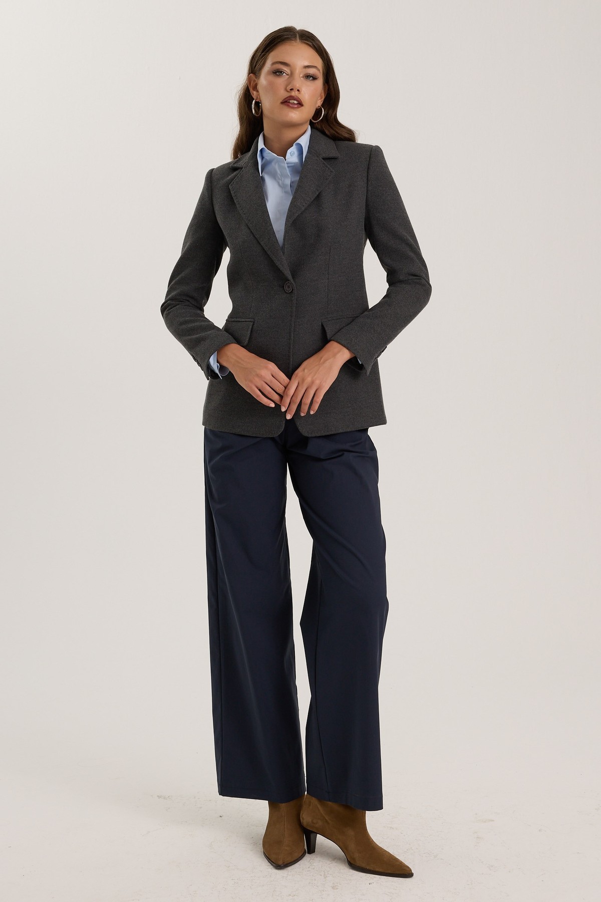 Winter Poise Coat Antrasit