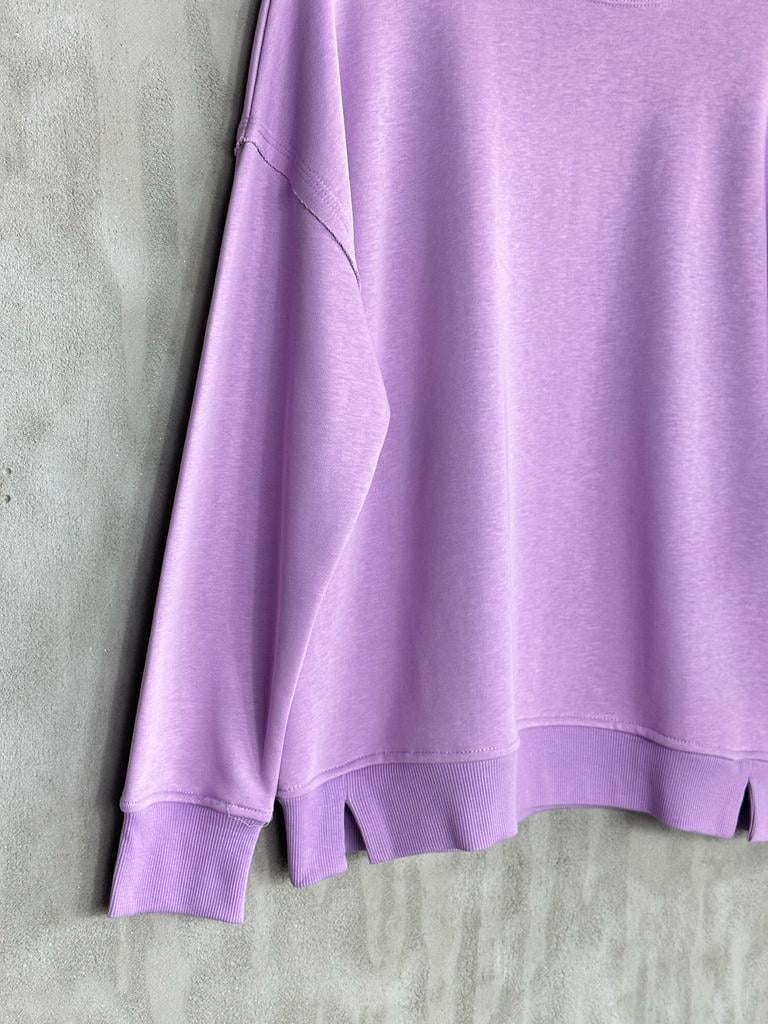 Basic Model Kadın Sweat (Lila)