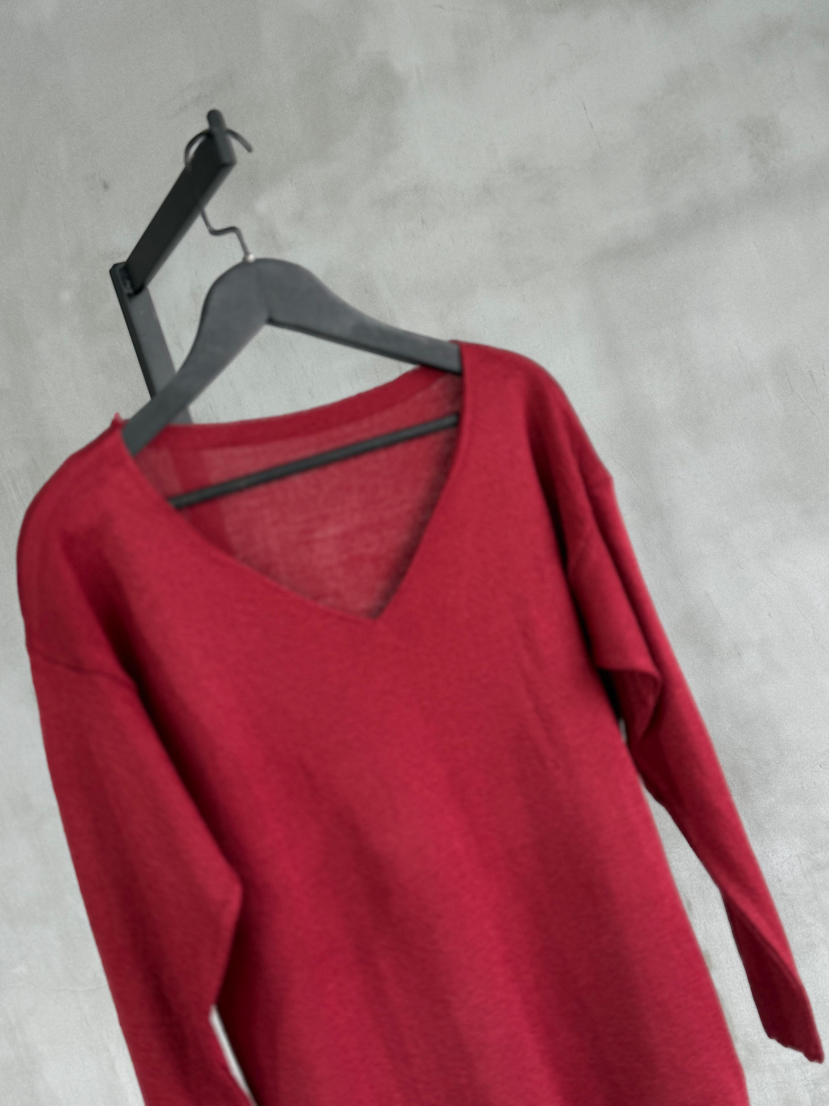 Basic Model V Yaka Merserize Kazak (Bordo)