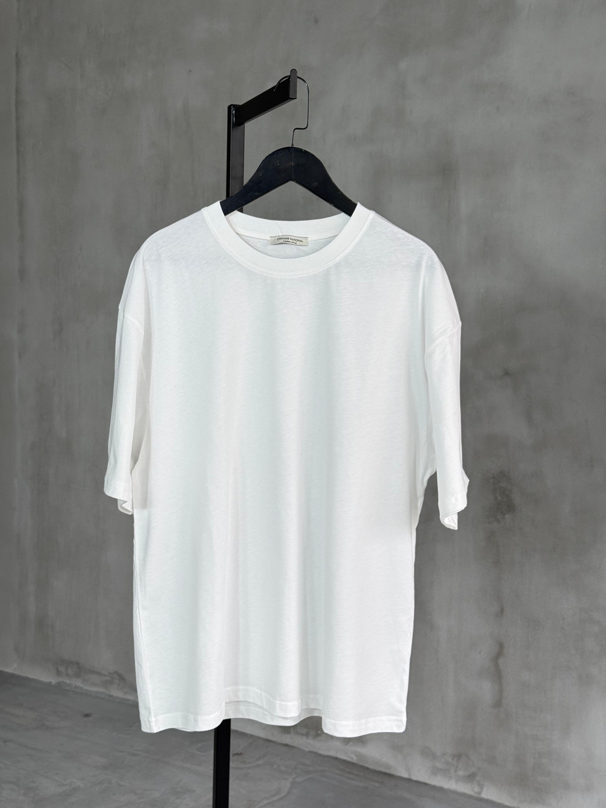 Basic Oversize Tshrt (Beyaz/Siyah)
