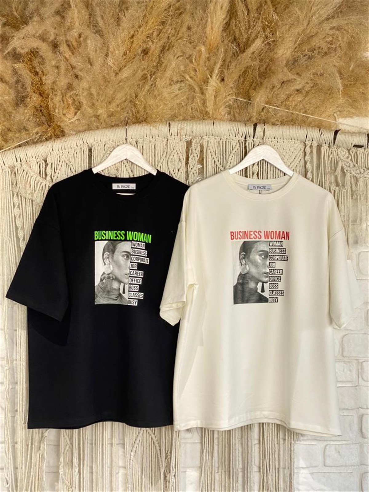 Baskı Detaylı Sweat Tshirt (Ekru)