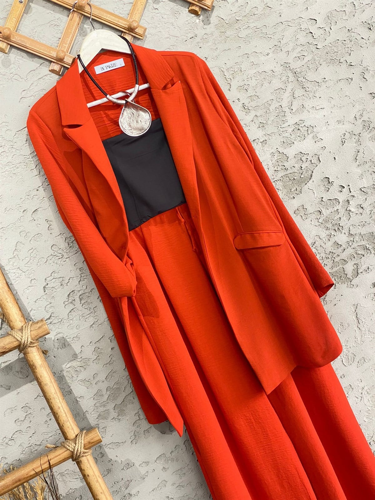 Blazer Ceketli Aerobin Kumaş Takım