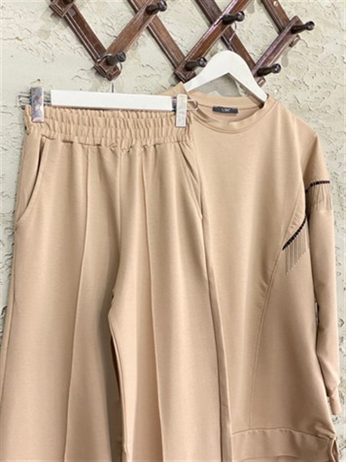 Bol Paça Pantolon (Bej)