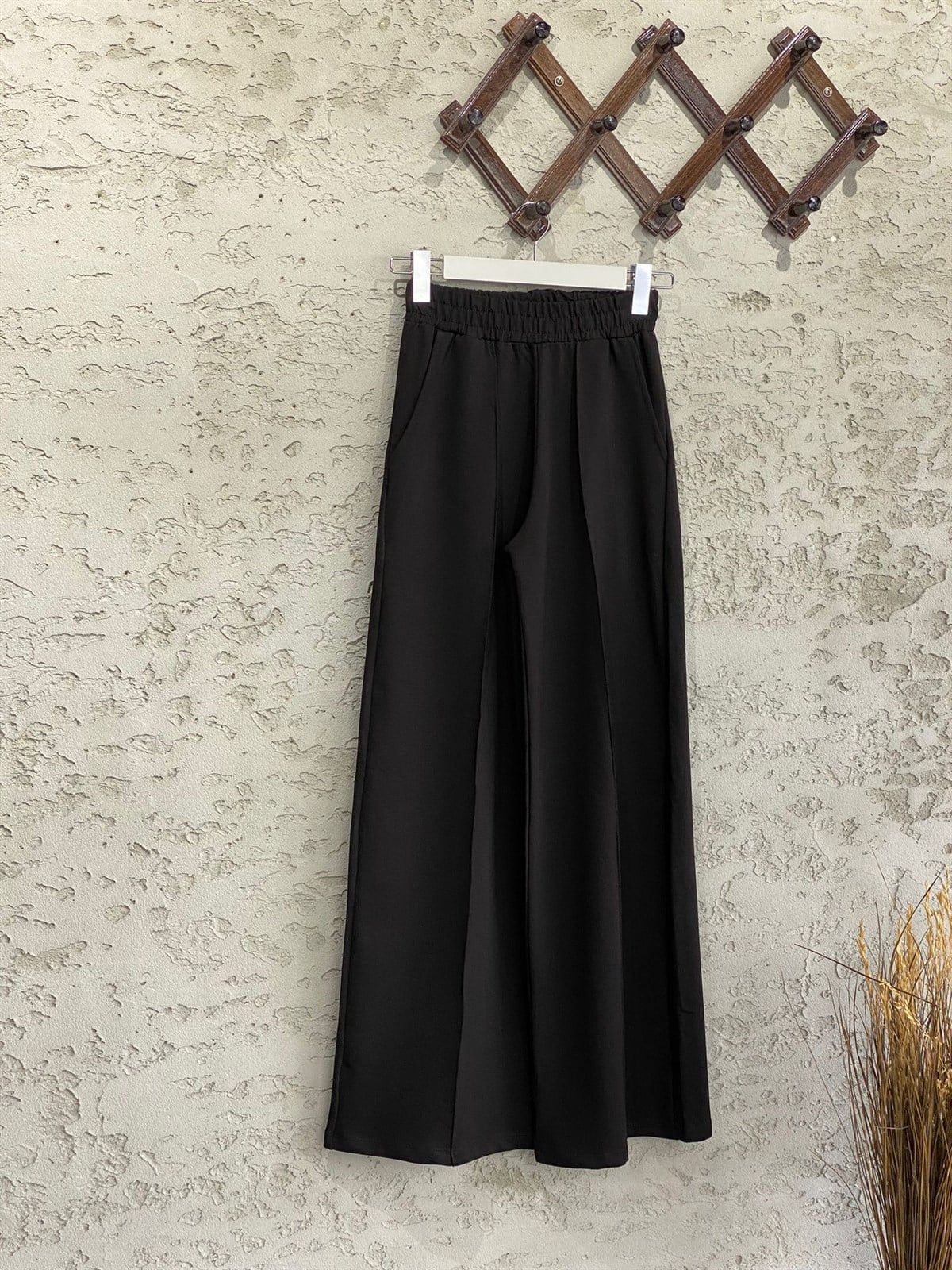 Bol Paça Pantolon (Siyah)
