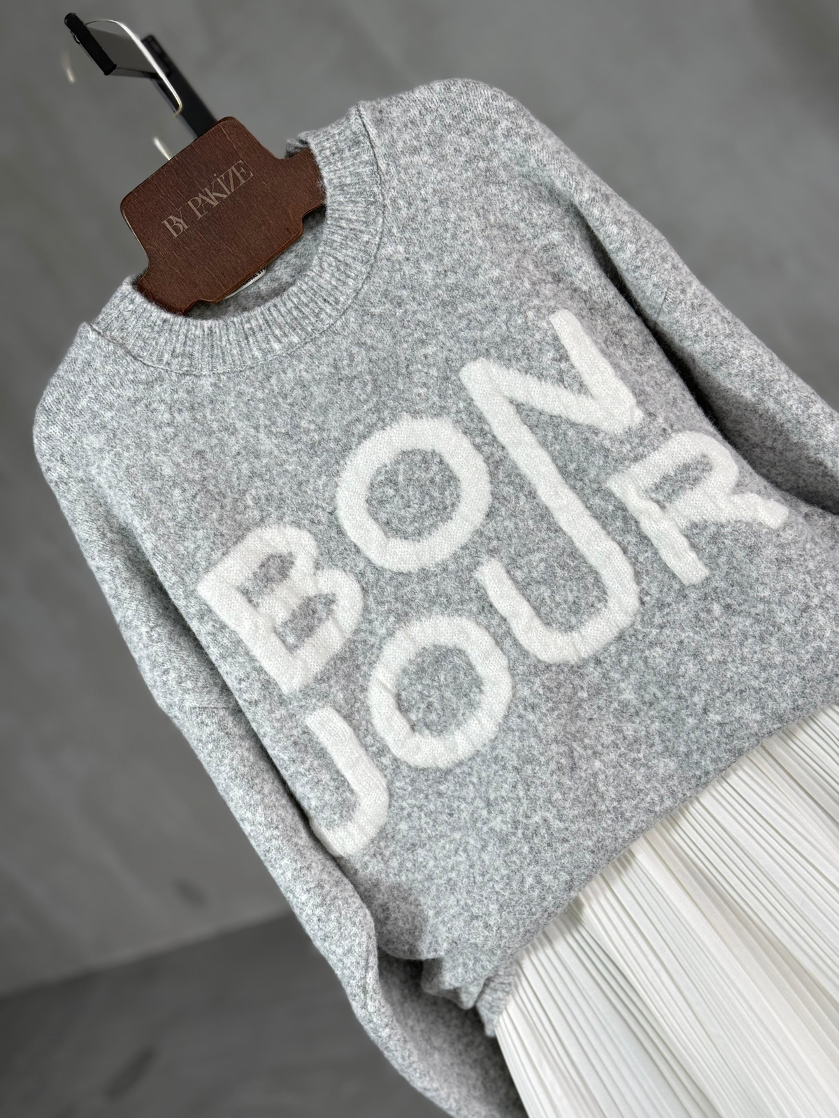 Bonjour Premium Soft Kazak (Gri)