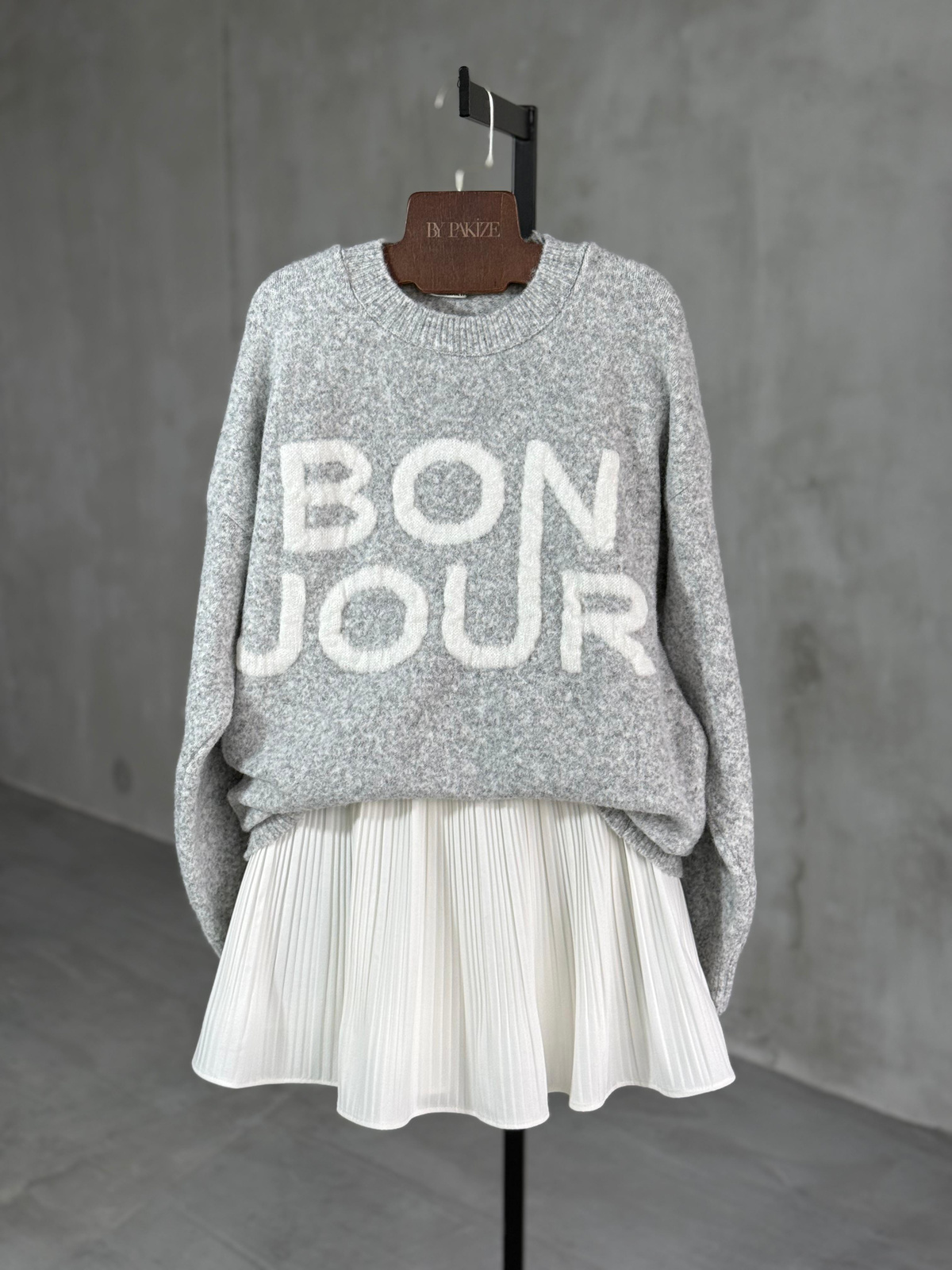 Bonjour Premium Soft Kazak (Gri)