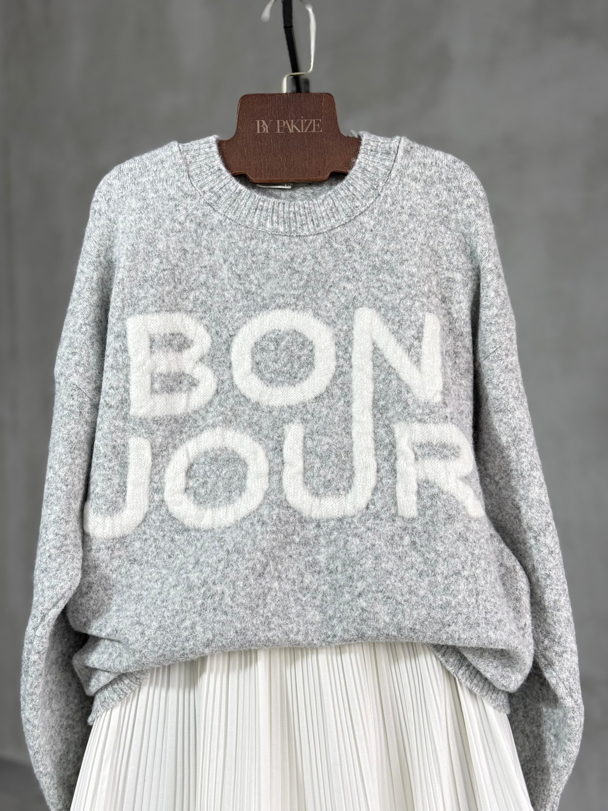 Bonjour Premium Soft Kazak (Gri)