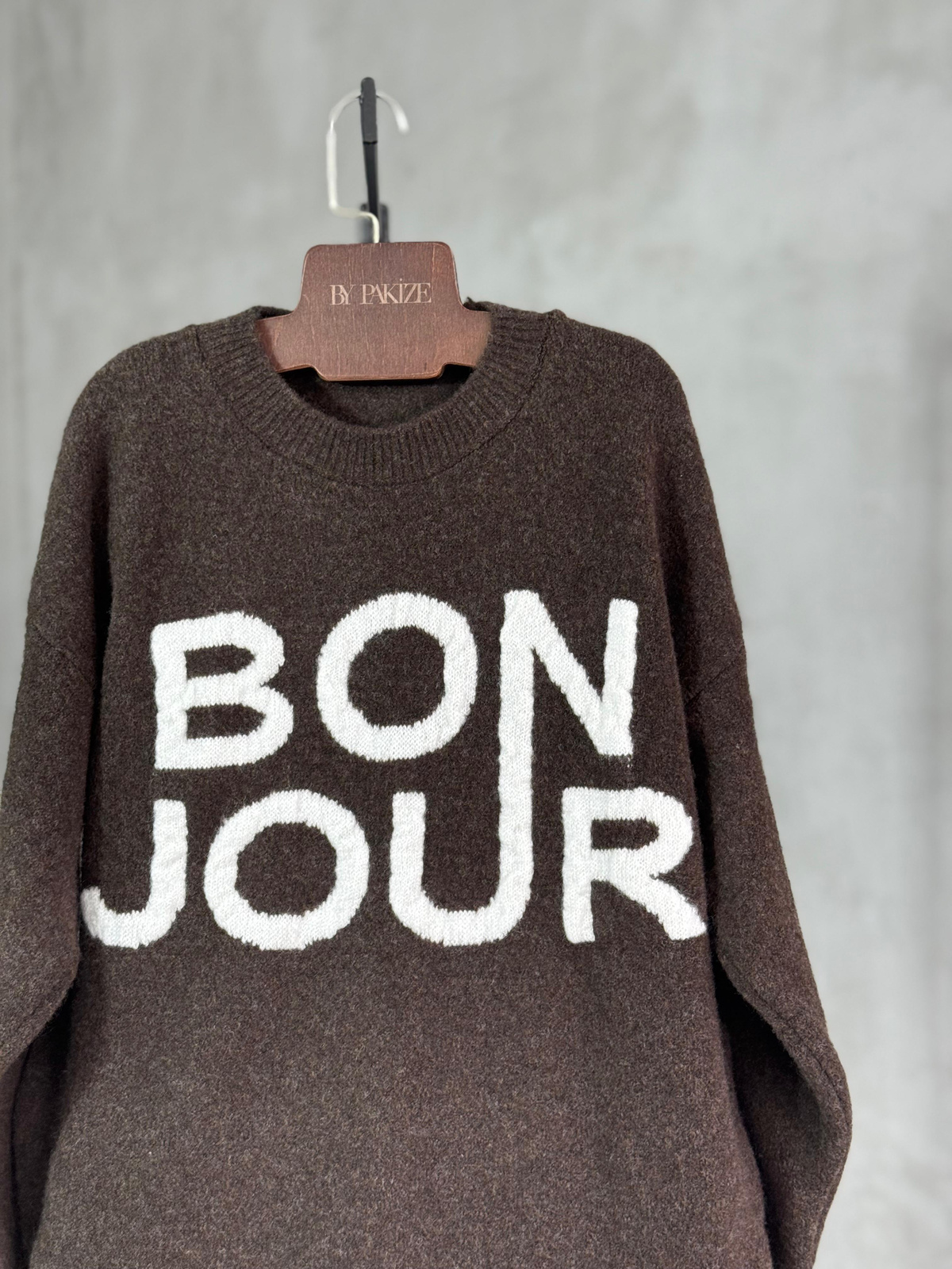 Bonjour Premium Soft Kazak (Kahve)