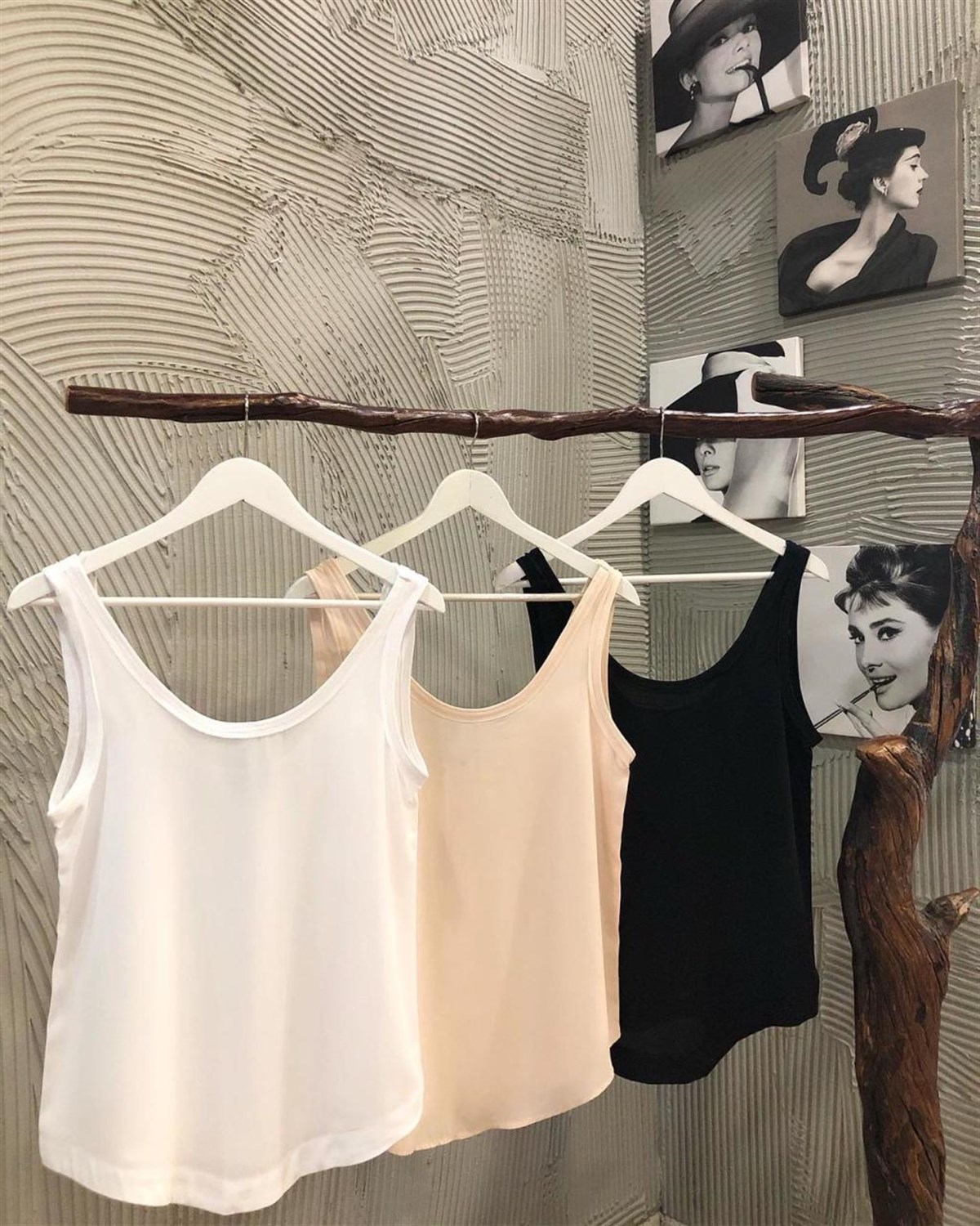 Crep Kumaş Askılı Atlet ( KREM & BEYAZ & SİYAH)