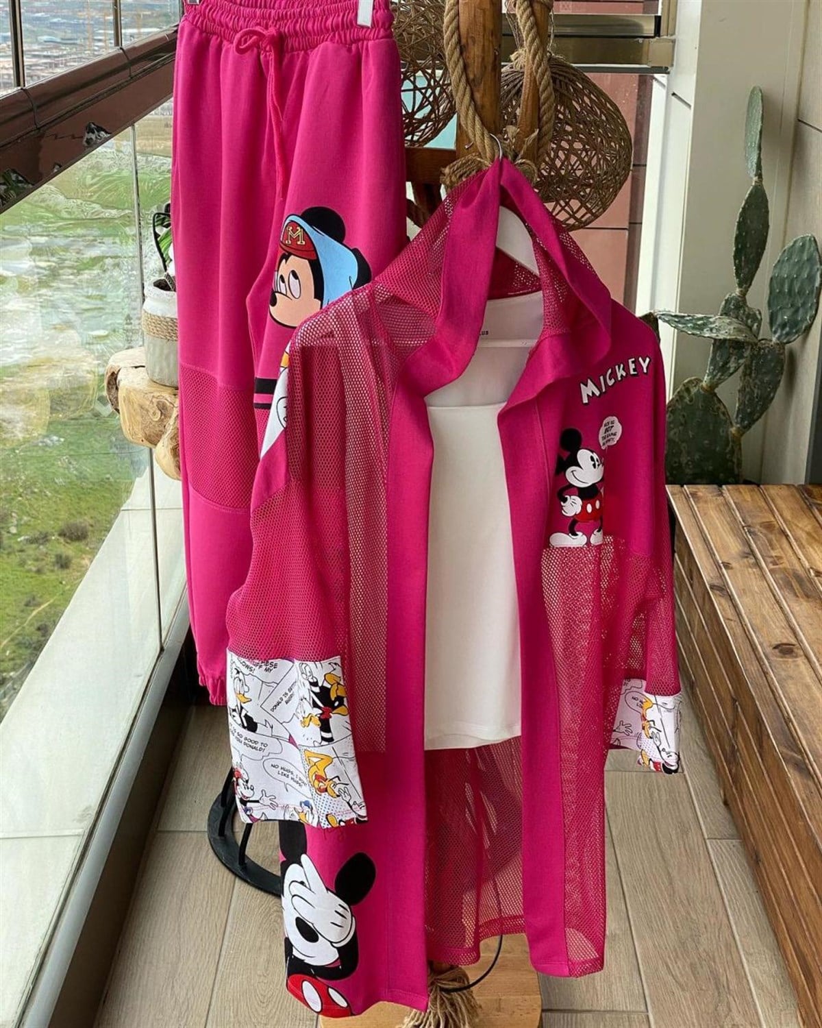 File Detaylı Tasarım Takım (Pembe)