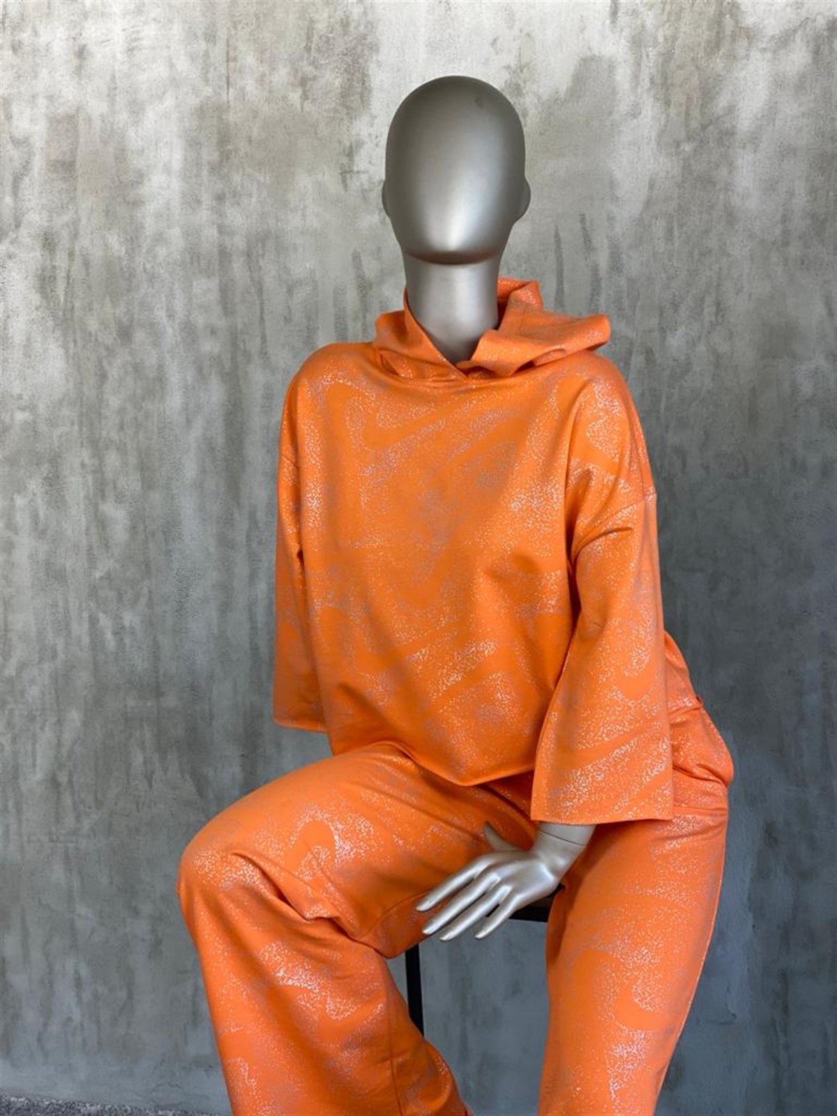 Gümüş Baskılı Takım (Oranj)
