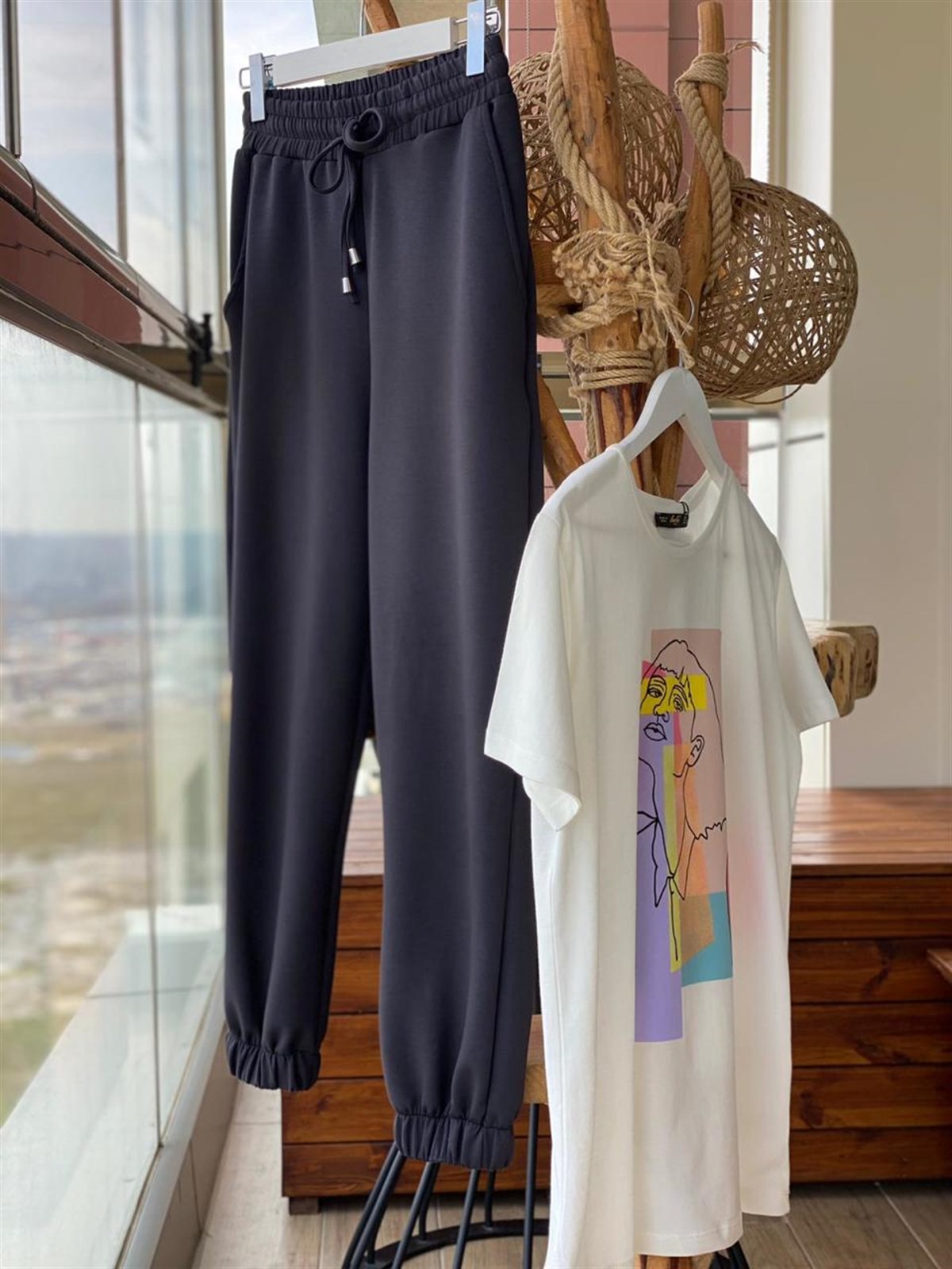 Jogger Eşofman Pantolon (ANTRASİT)