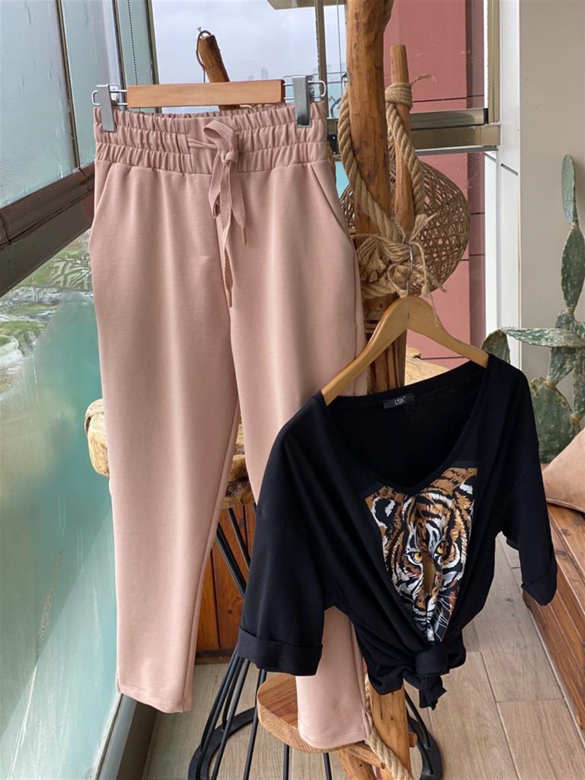 Jogger Eşofman Pantolon (BEJ)