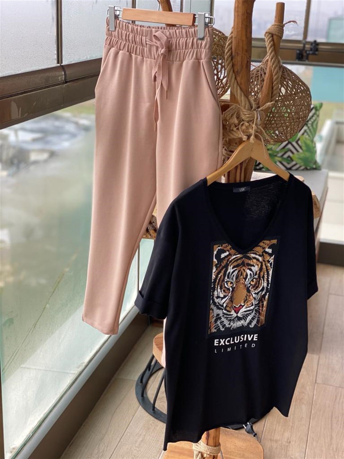Jogger Eşofman Pantolon (BEJ)