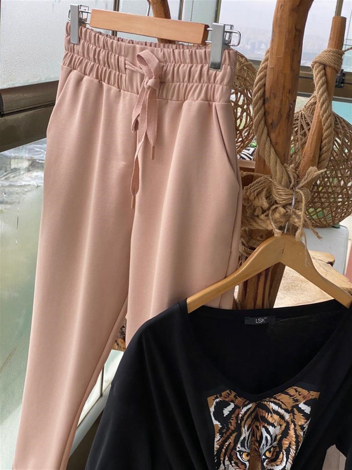Jogger Eşofman Pantolon (BEJ)