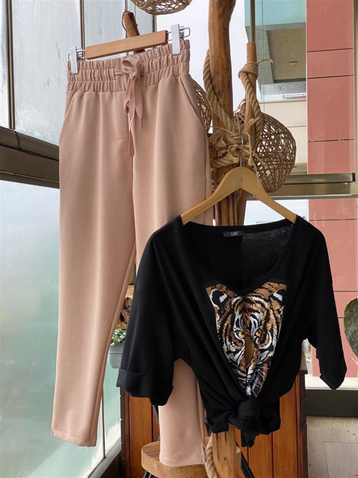 Jogger Eşofman Pantolon (BEJ)