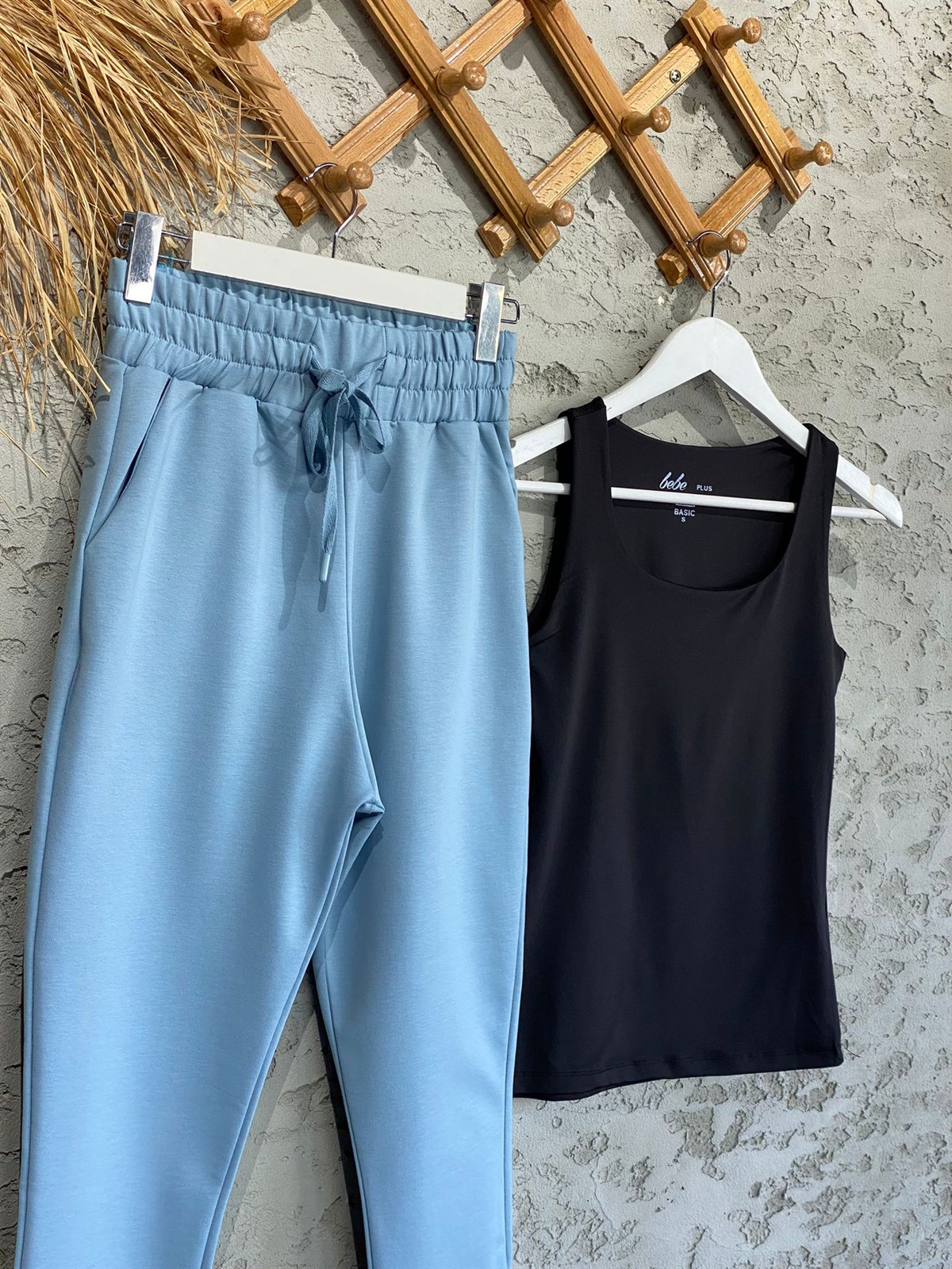 Jogger Pantolon (Mavi)