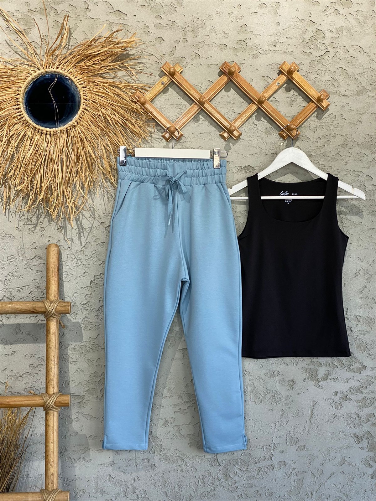Jogger Pantolon (Mavi)