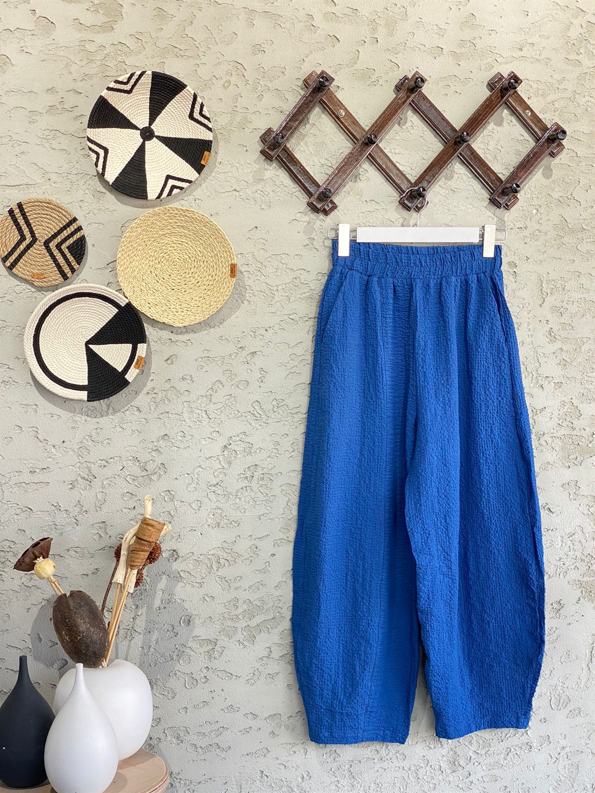 Kabartma Dokulu Kimono Takım (Lacivert)