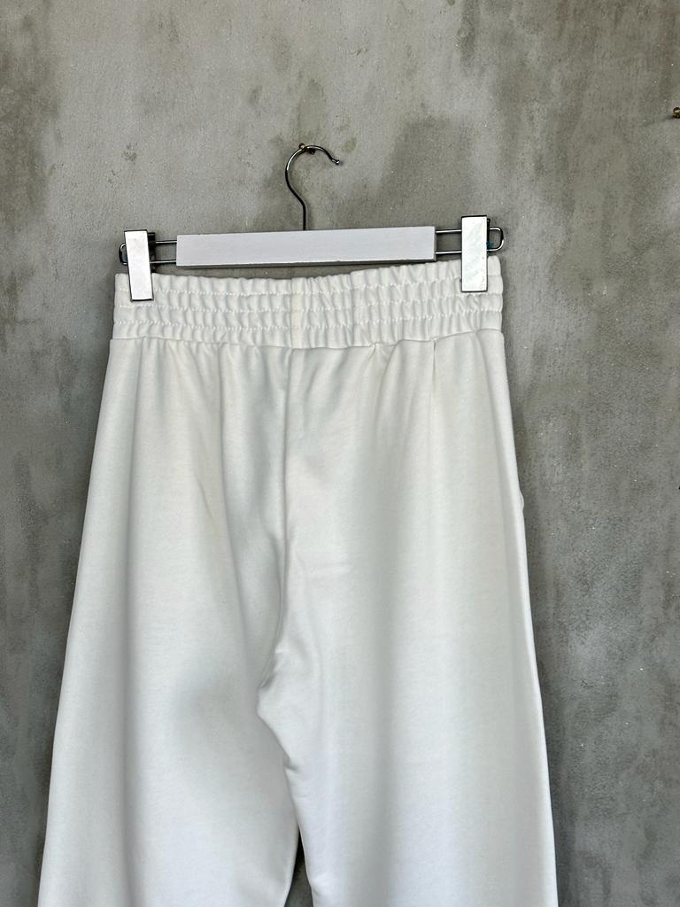 Kadın Eşofman Pantolon (Beyaz)