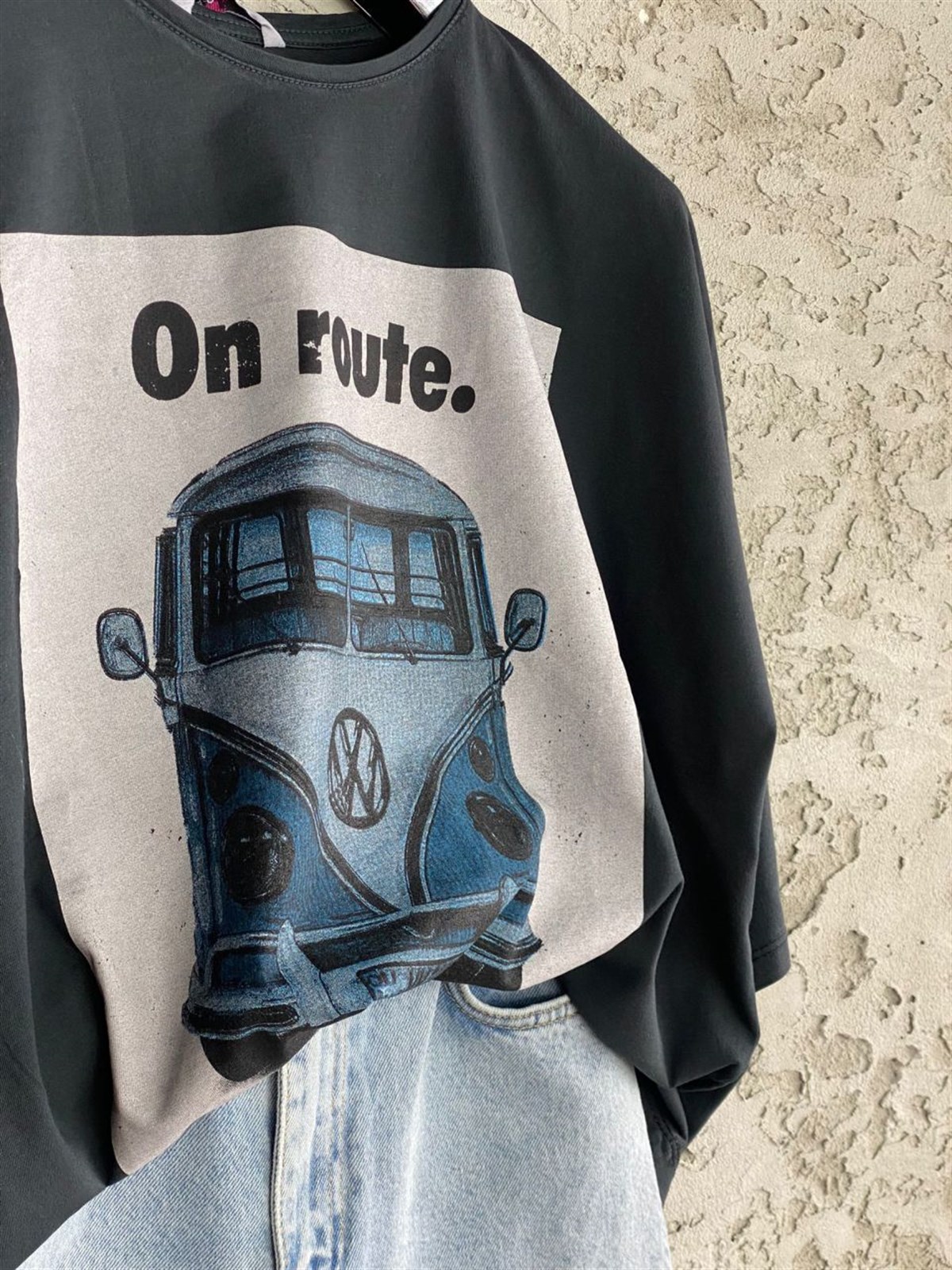 Karavan Baskılı T-shirt