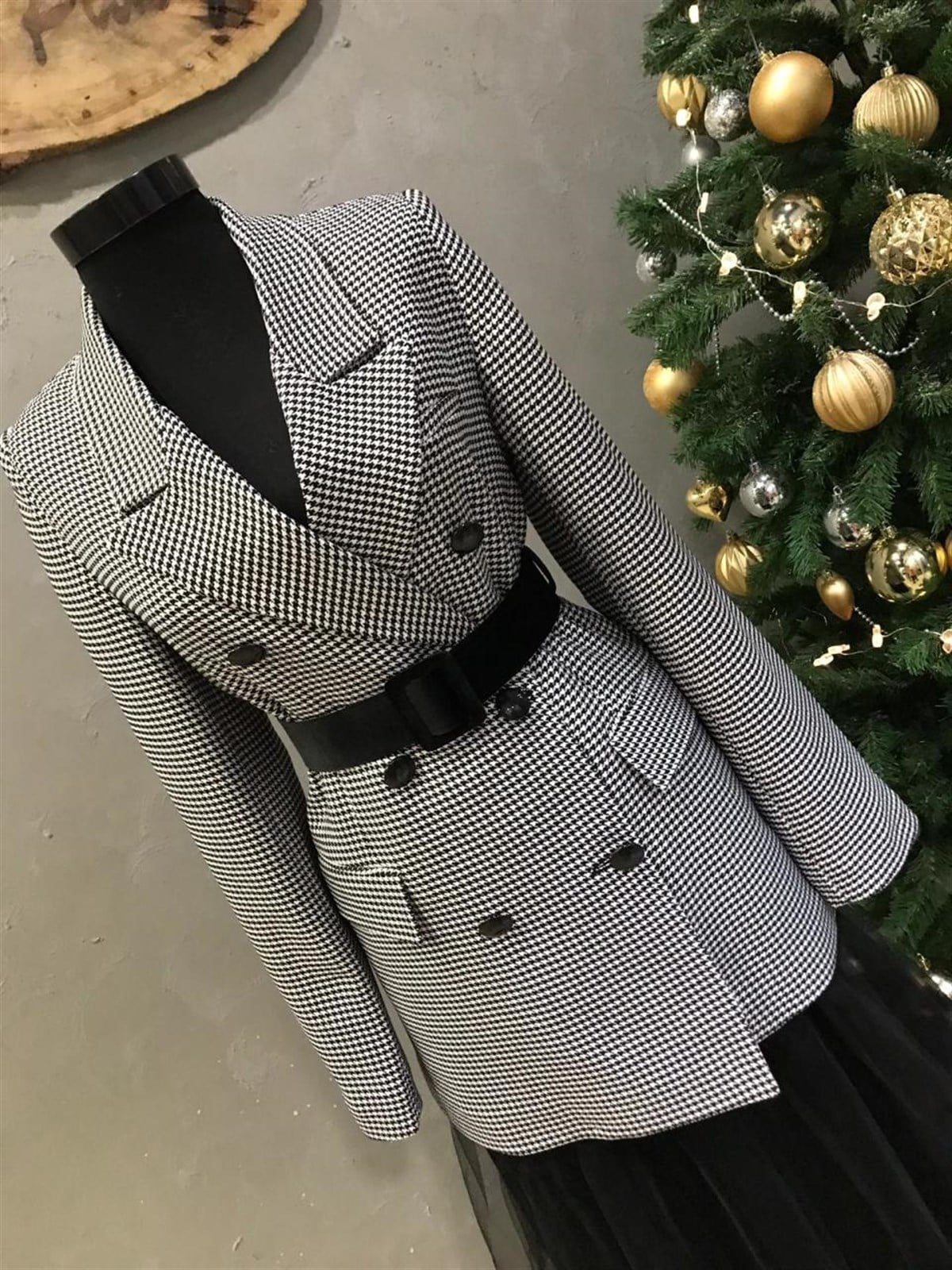 Kaşe Kumaş Blazer Ceket