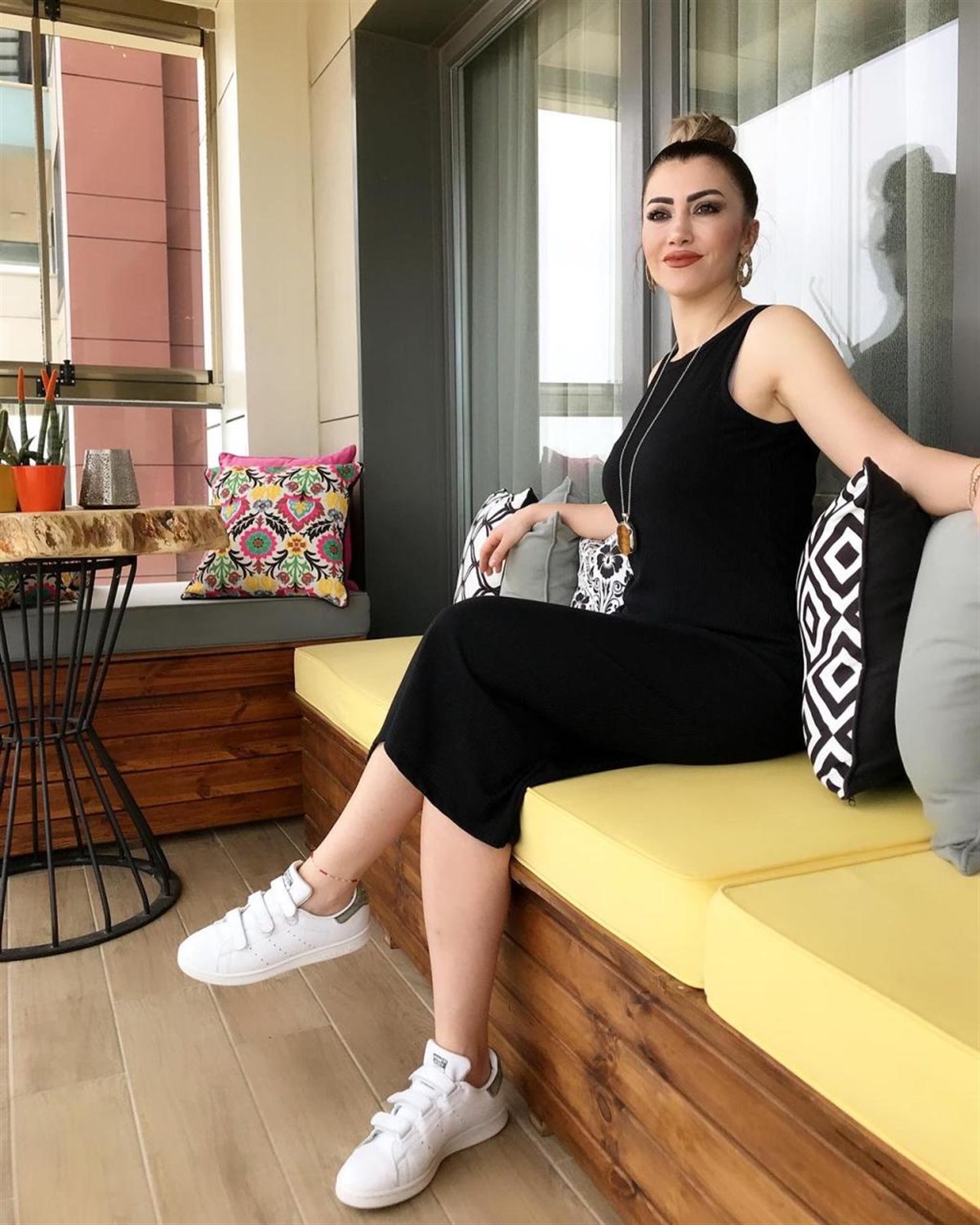 Kaşkorse Kumaş Midi Boy Elbise (SİYAH)