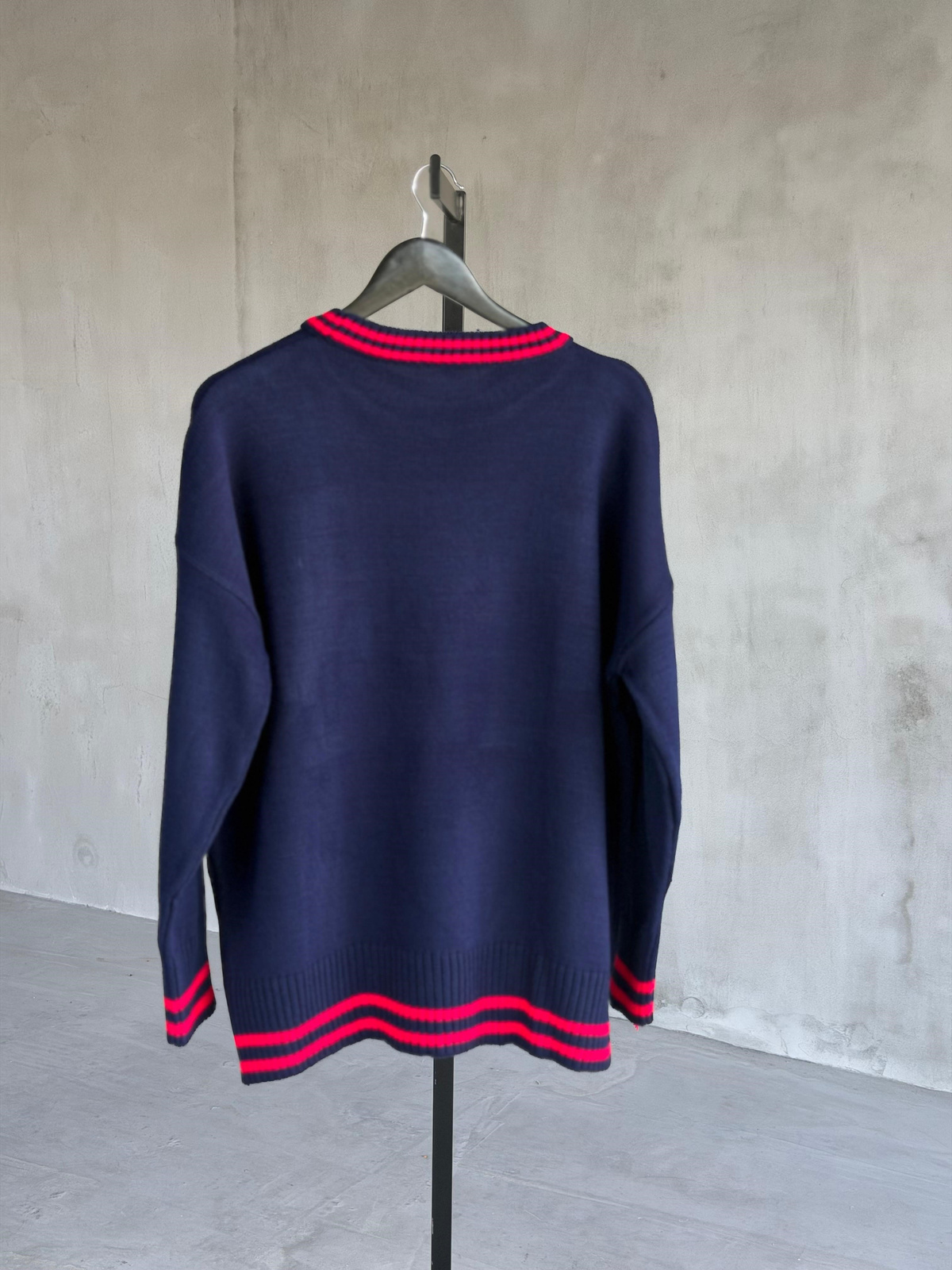 Maison Kolej Oversize Tunik Kazak (Lacivert)