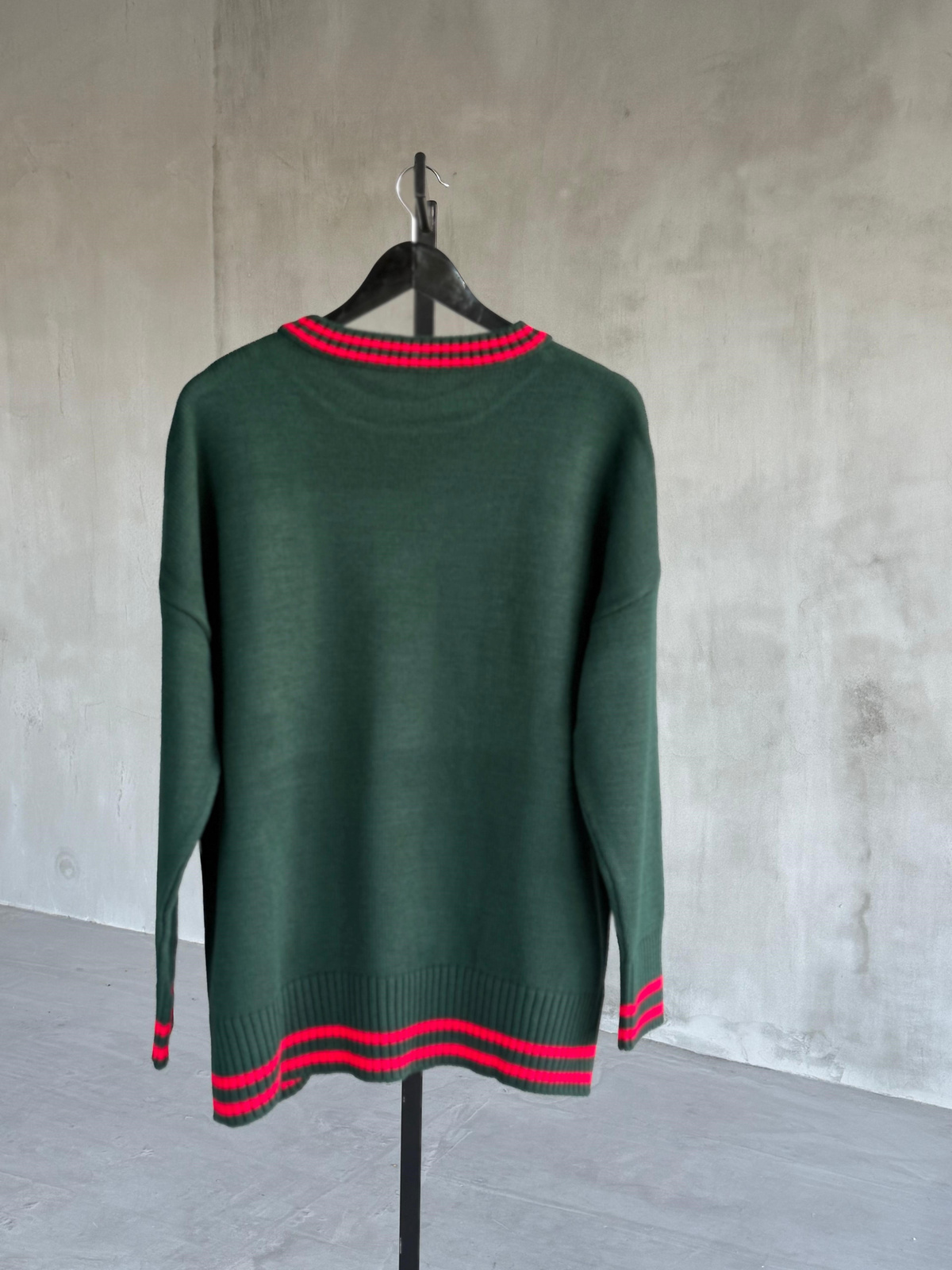 Maison Kolej Oversize Tunik Kazak (Zümrüt)