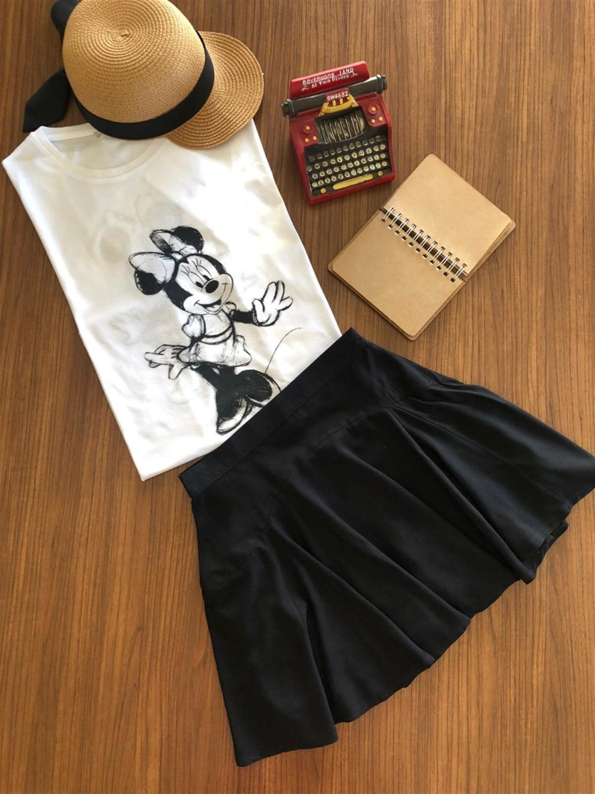 Mickey Mouse Tshirt (SİYAH)