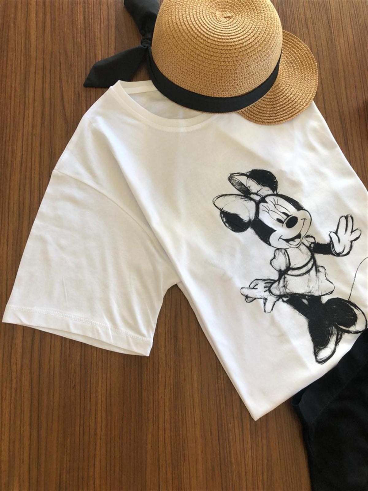 Mickey Mouse Tshirt (SİYAH)