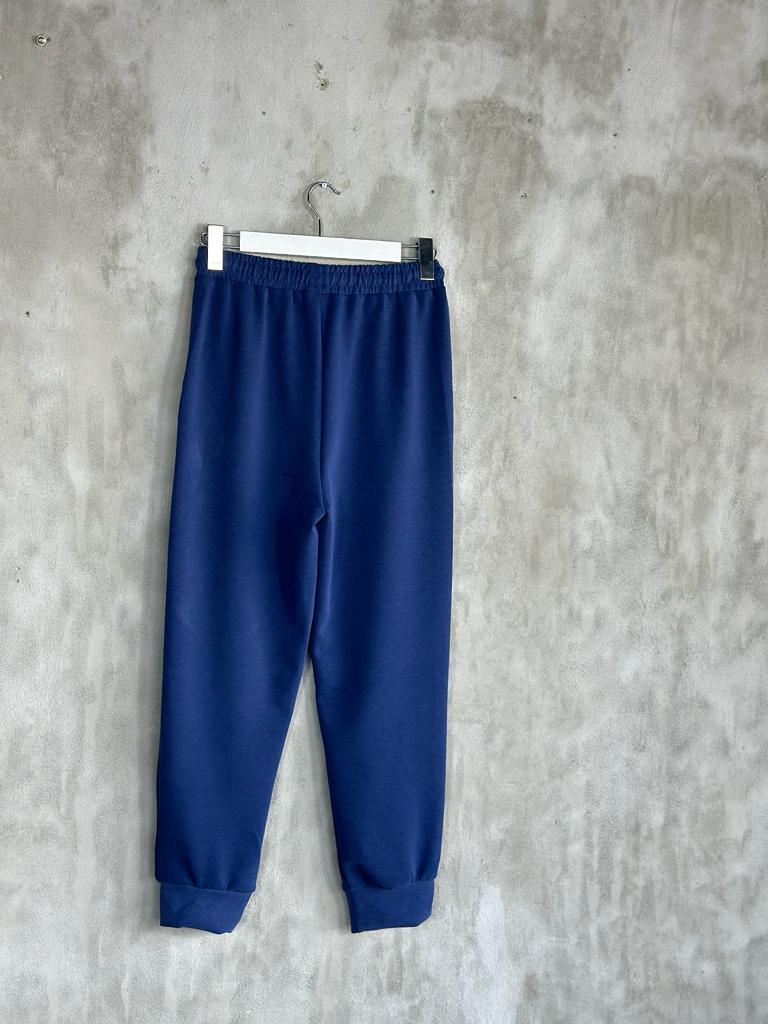 Modal Kumaş Sweat Gömlekli Takım (Lacivert)