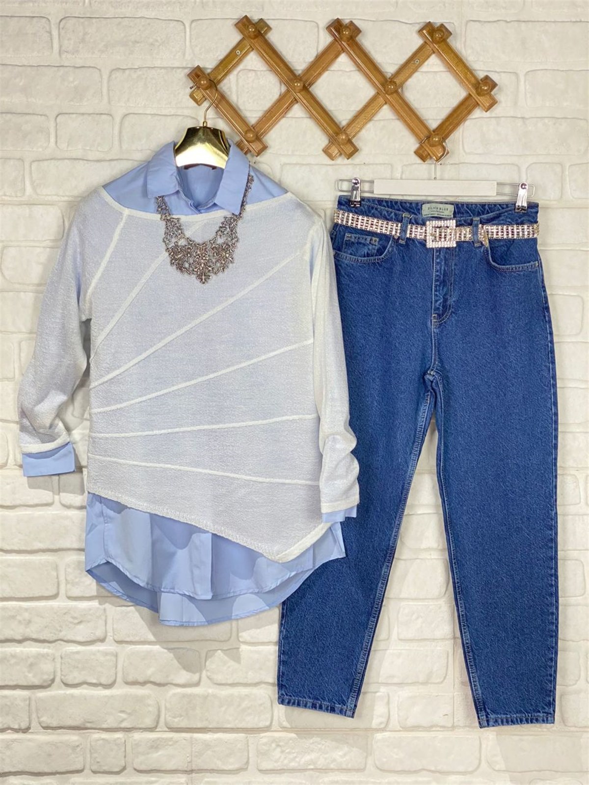 Mom Jeans (Mavi)