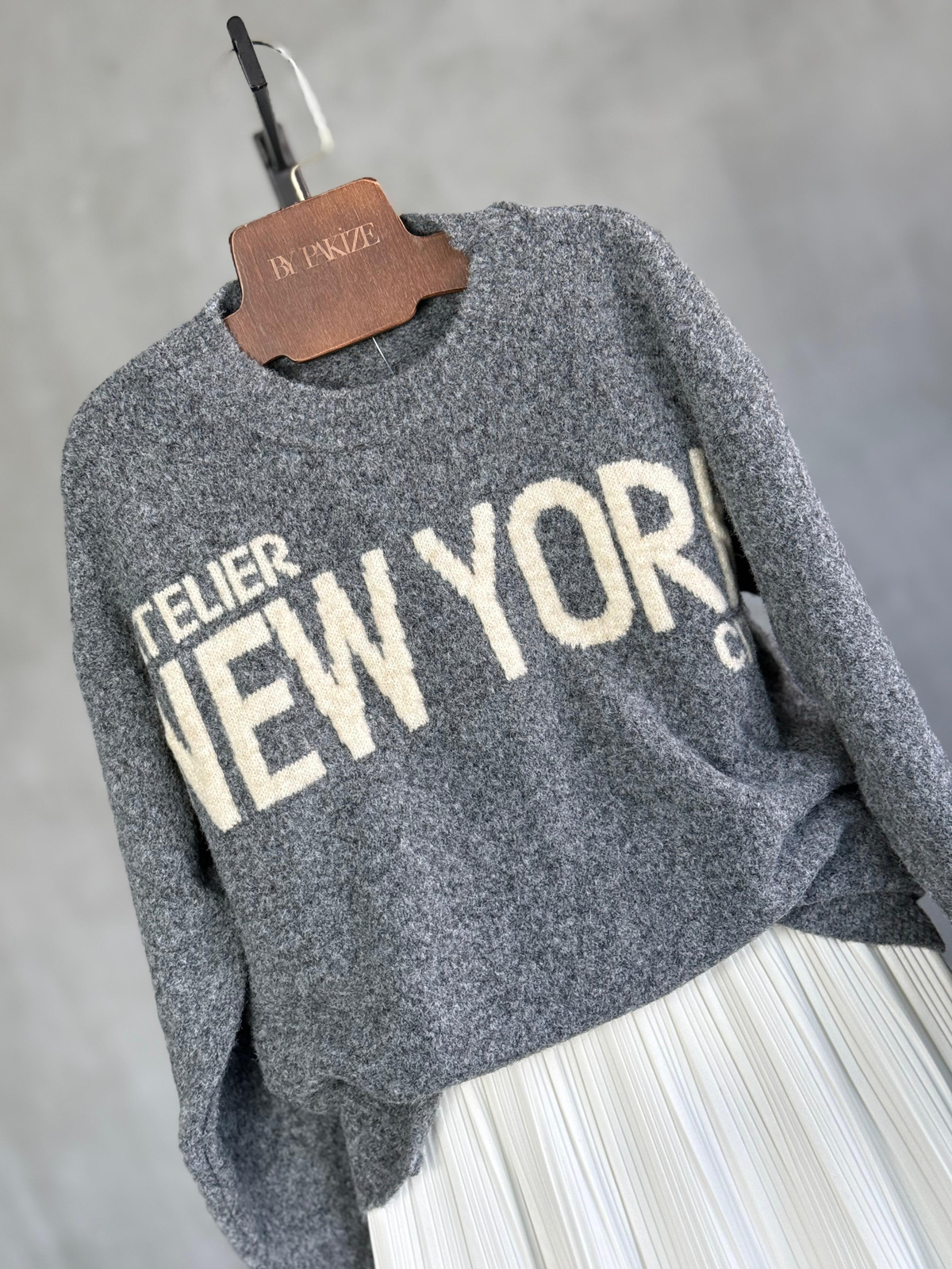 New York Premium Soft Kazak (Gri))