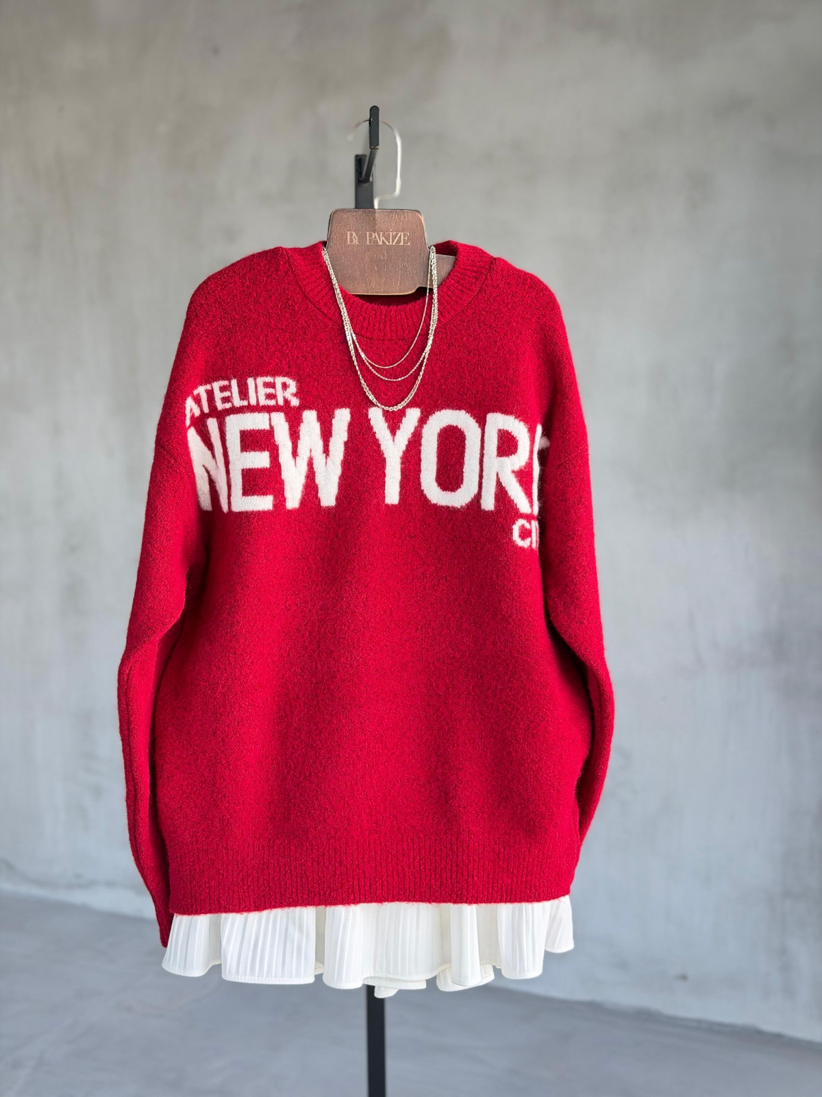 New York Premium Soft Kazak (Kırmızı)