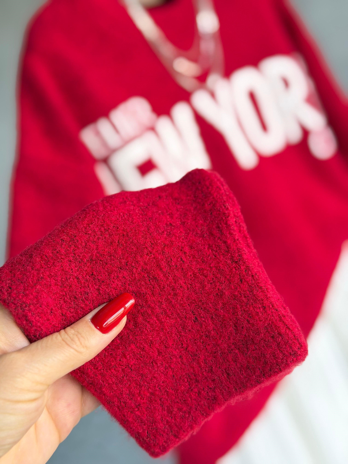 New York Premium Soft Kazak (Kırmızı)