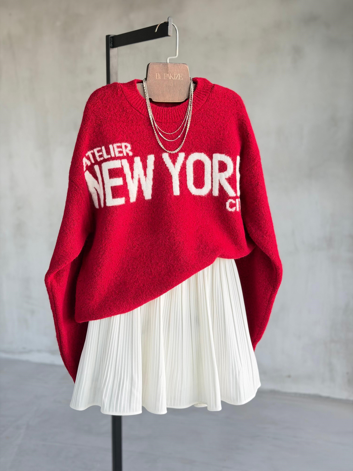 New York Premium Soft Kazak (Kırmızı)