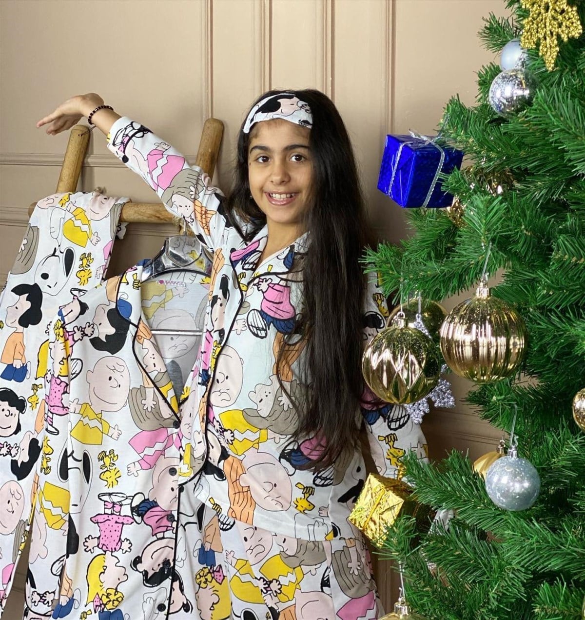 Örgü Dokuma Kumaş Pijama Takım (ÇOCUK)
