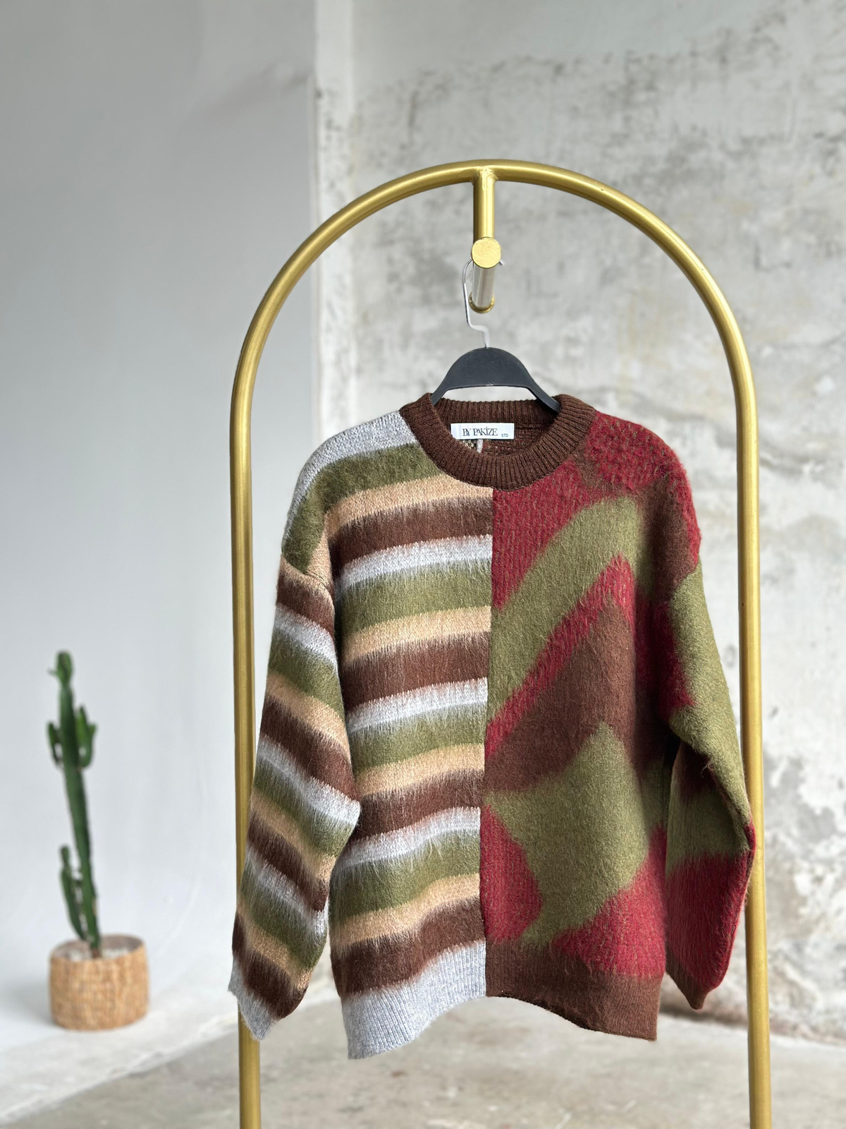 Orjinal ZR Marka Angora Kazak (Karışık Renk)