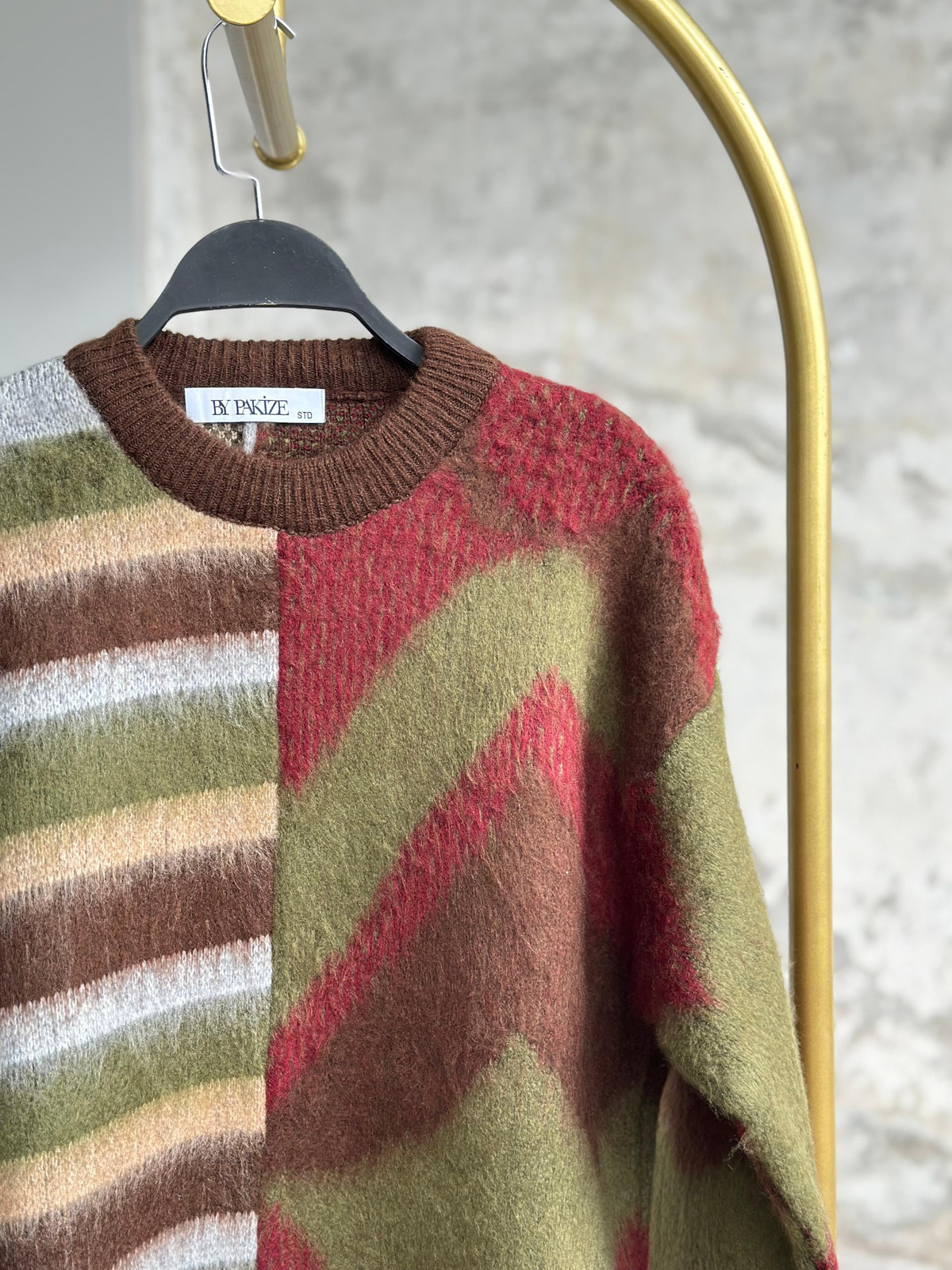 Orjinal ZR Marka Angora Kazak (Karışık Renk)