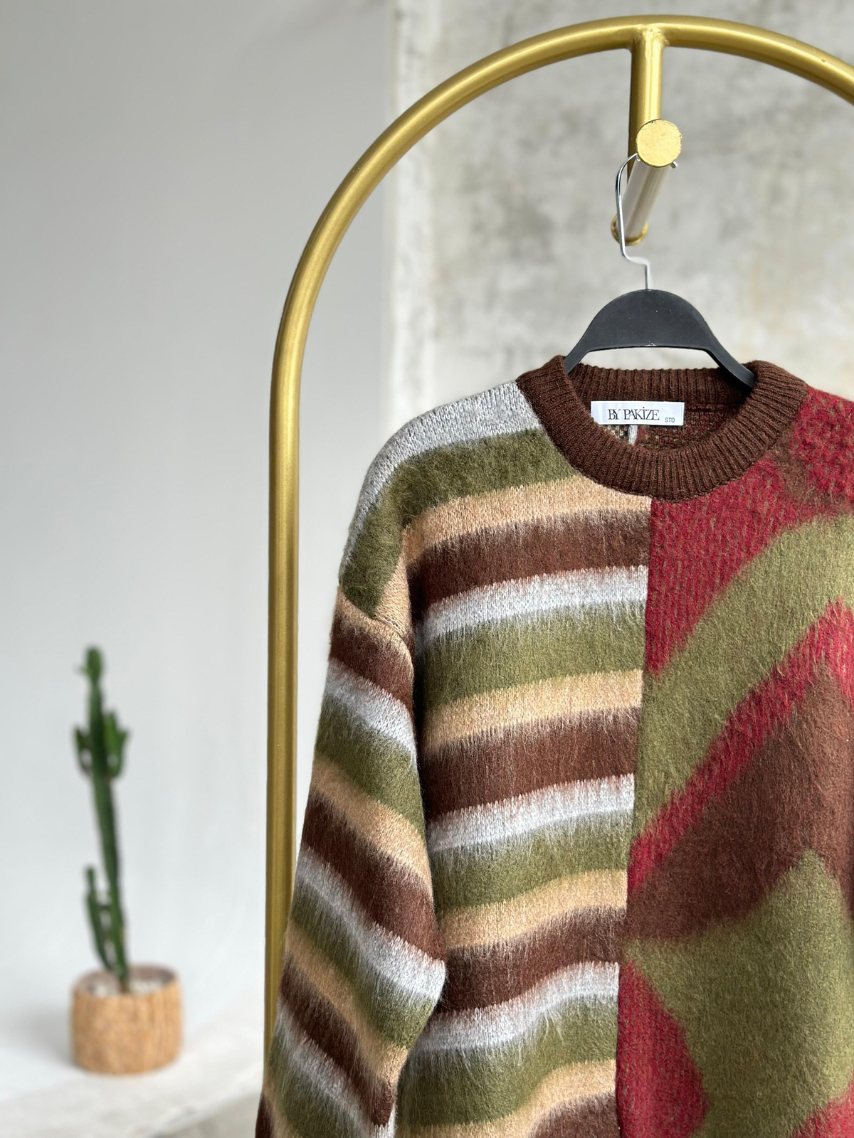 Orjinal ZR Marka Angora Kazak (Karışık Renk)