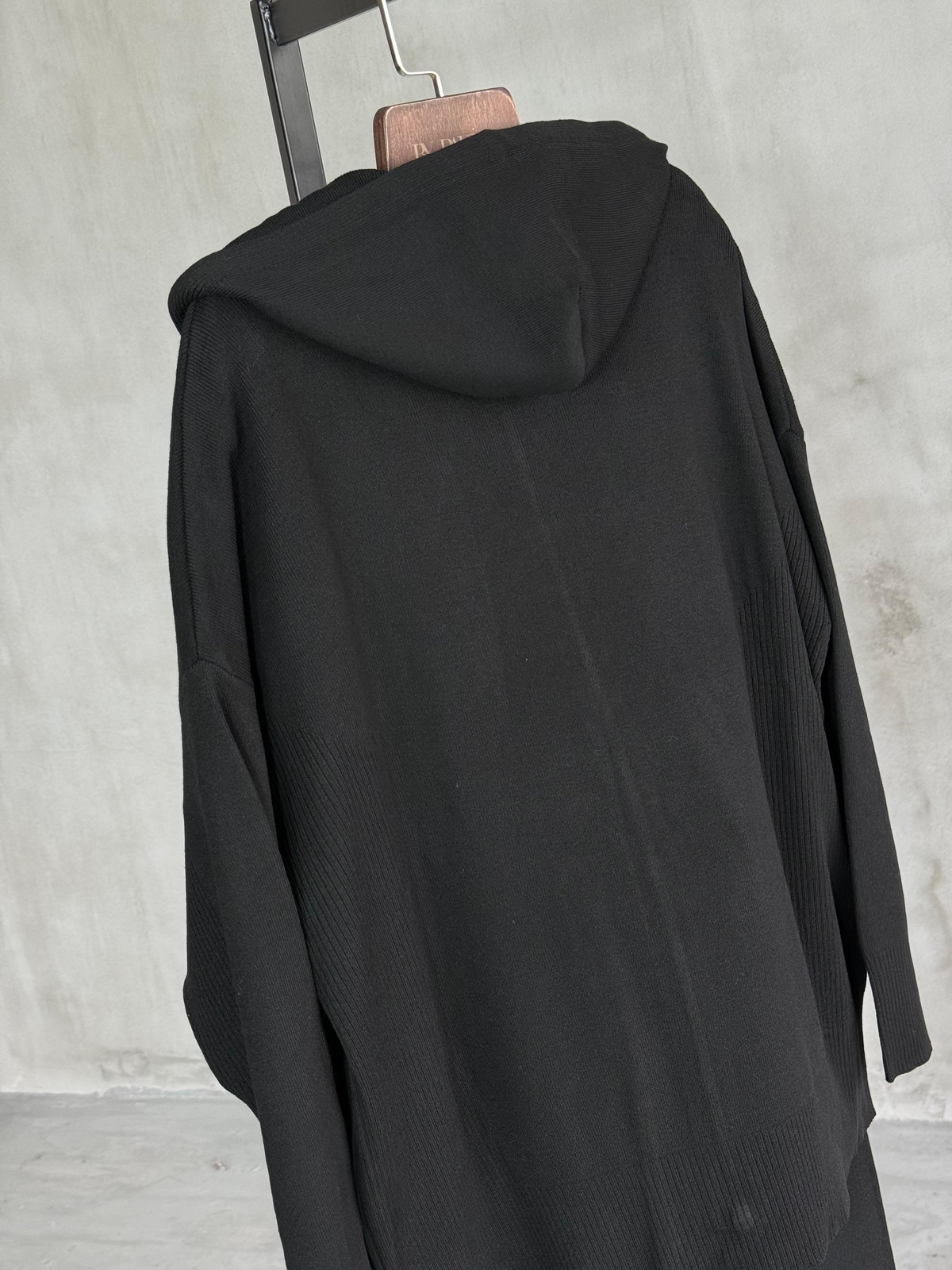 Oys Model Triko Kapşonlu Takım (Siyah)