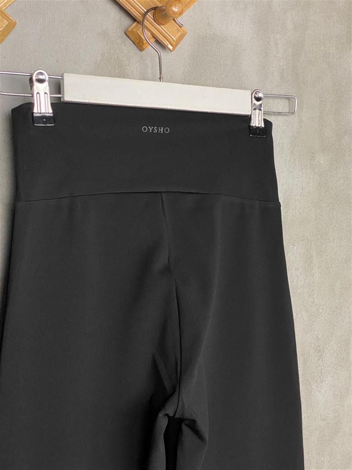 Oysho İspanyol Paça Pantolon (Antrasit/Siyah)