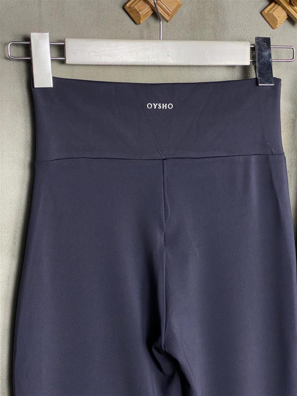 Oysho İspanyol Paça Pantolon (Antrasit/Siyah)