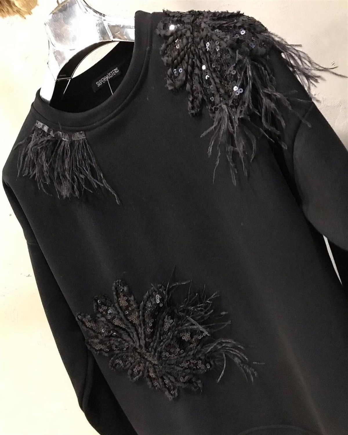 Özel Pulpayet İşçilikli Sweatshirt