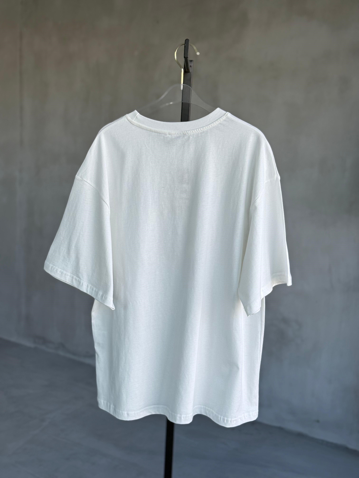 Pechenka Baskılı Oversize Tişört (Beyaz)