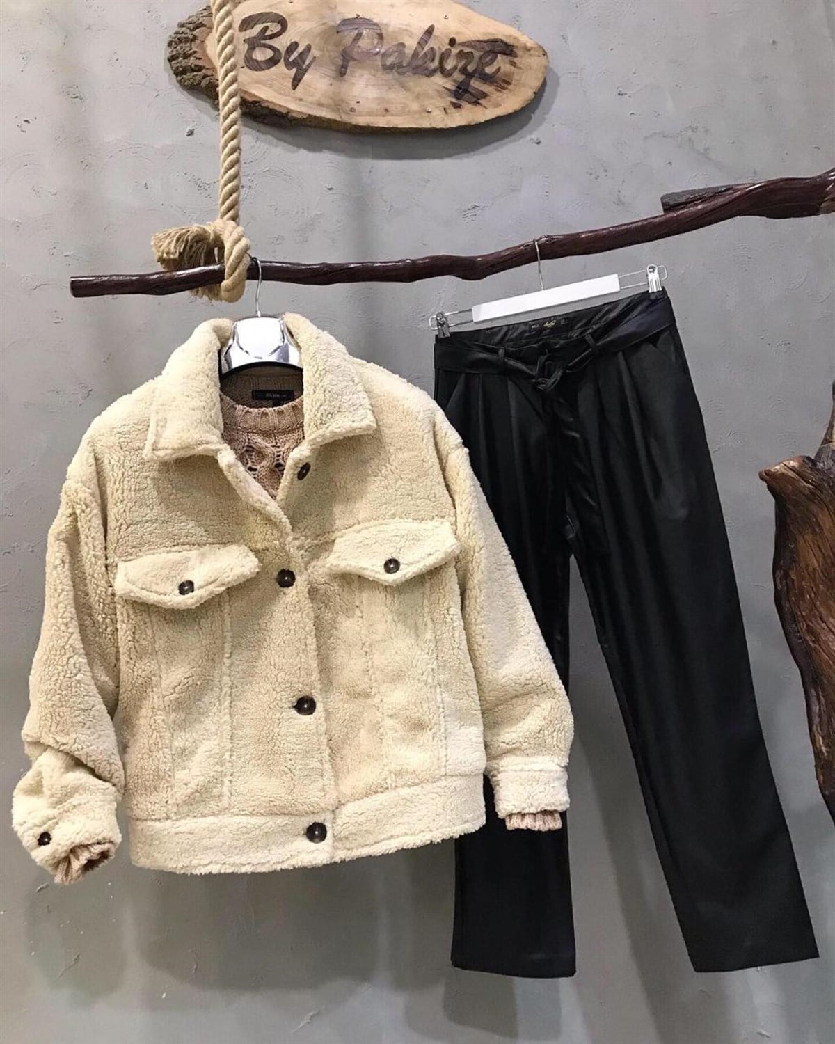 Peluş Mont
